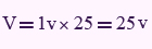 محاسبه مقدار ولتاژ DC توسط مولتی متر عقربه‌ای